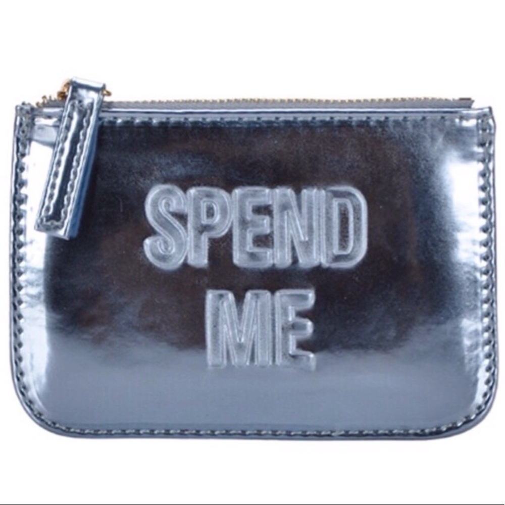 MMS Design Studio Metallic Coin Purse Wallet